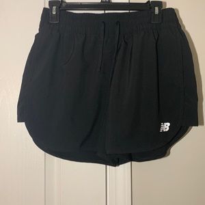 Black new balance shorts